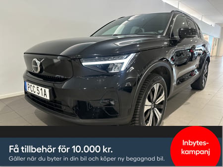 Volvo XC40 Recharge Plus/ Navigation/ Backkamera/ Sensorer Fram och Bak /10.000kr tillbehör /