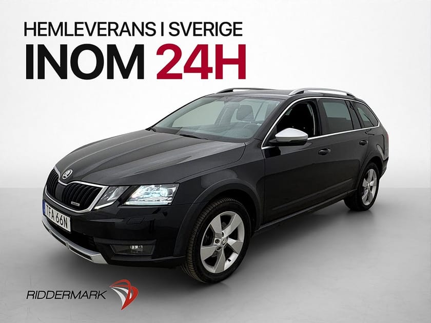 Bild 1 av Škoda Octavia Scout Skoda 150hk 4x4 Värmare Cockpit Canton Drag