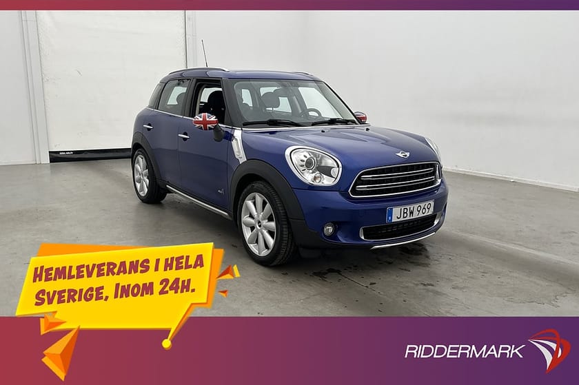 Bild 1 av MINI Countryman Cooper D ALL4 112hk Chili Sensorer Halvskinn
