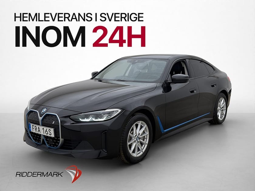 Bild 4 av BMW i4 eDrive40 Gran Coupé 83.9 kWh Kamera Wide Drag MOMS