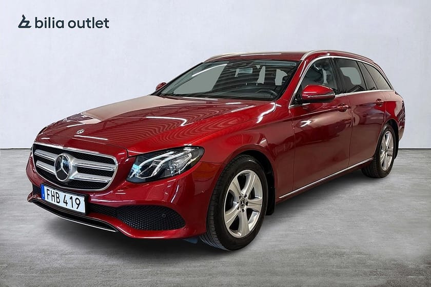 Bild 1 av Mercedes-Benz E 220 T d Avantgarde B-kam Drag Navi Döda Vinkel