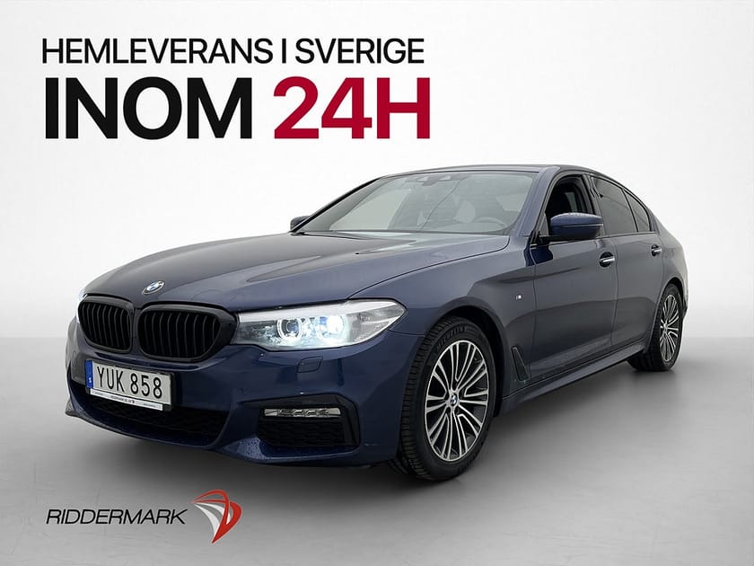 Bild 3 av BMW 520d xDrive Sedan 520 M Sport Drag Kamera HiFi Rattvärme