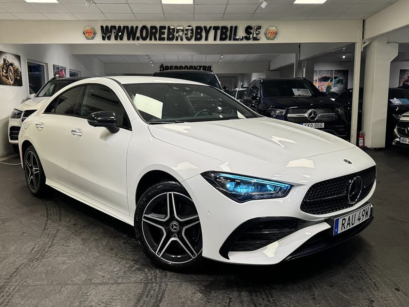Bild 1 av Mercedes-Benz CLA 250 e AMG Drag Drivers Assist Night Ambient