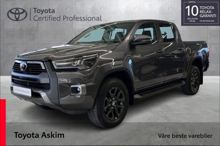 Toyota Hilux Dobbelcab Dobbelcab, 2.8l - SR+ Invisible X, Eber