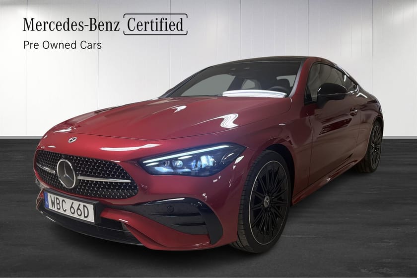 Bild 1 av Mercedes-Benz CLE 300 4MATIC Coupé Värmare / Drag / RattVä / Adapt F-håll / Bakstyrning