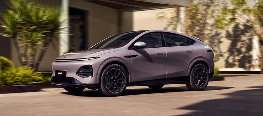 XPENG G6 SUV-Coupé från 6395 kr/mån bakgrundsbild