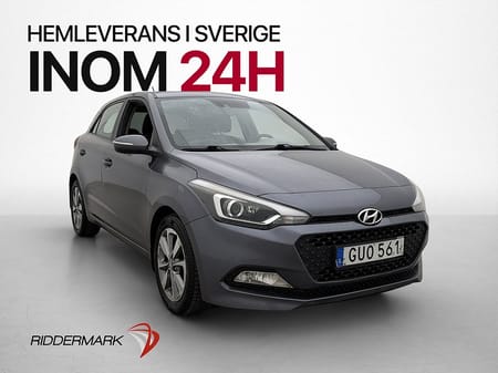 Hyundai i20 1.4 101hk Premium Bluetooth Få Brukare