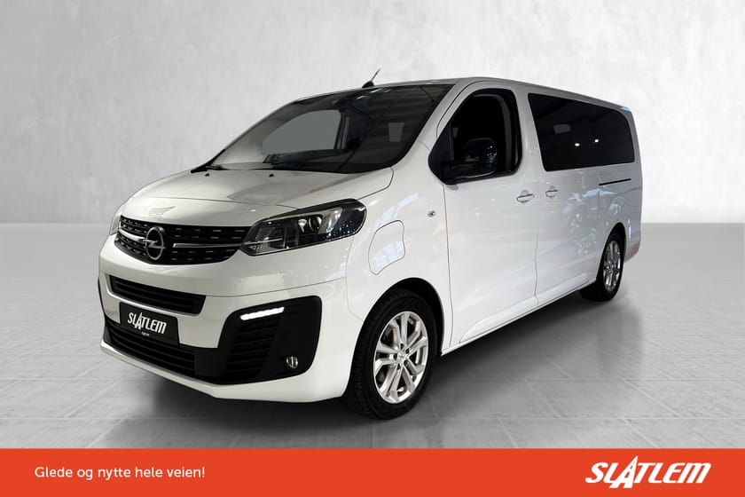 Bilde 1 av Opel e-Zafira Life LIFE/75kWh/L3/BUSINESS/9-SETER/CRUISE/R.KAM/XENON/NAVI
