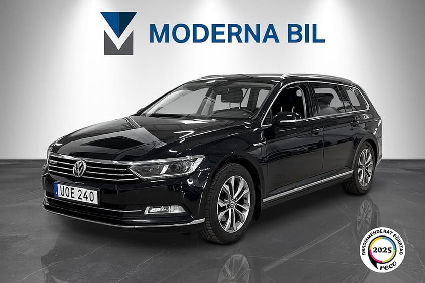 Bild 1 av Volkswagen Passat Sportscombi SC 2.0 TDI 190hk 4M GT Executive Skinn D-värm Bkam Drag