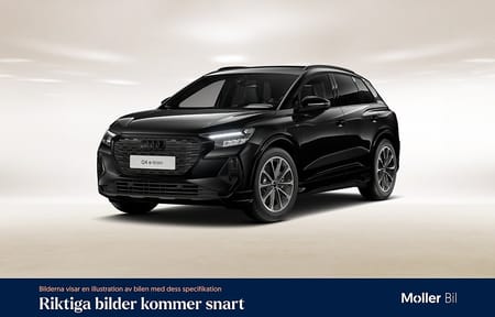 Audi Q4 50 e-tron quattro q S line 299hk. Värmare, El balkucka, Sonos