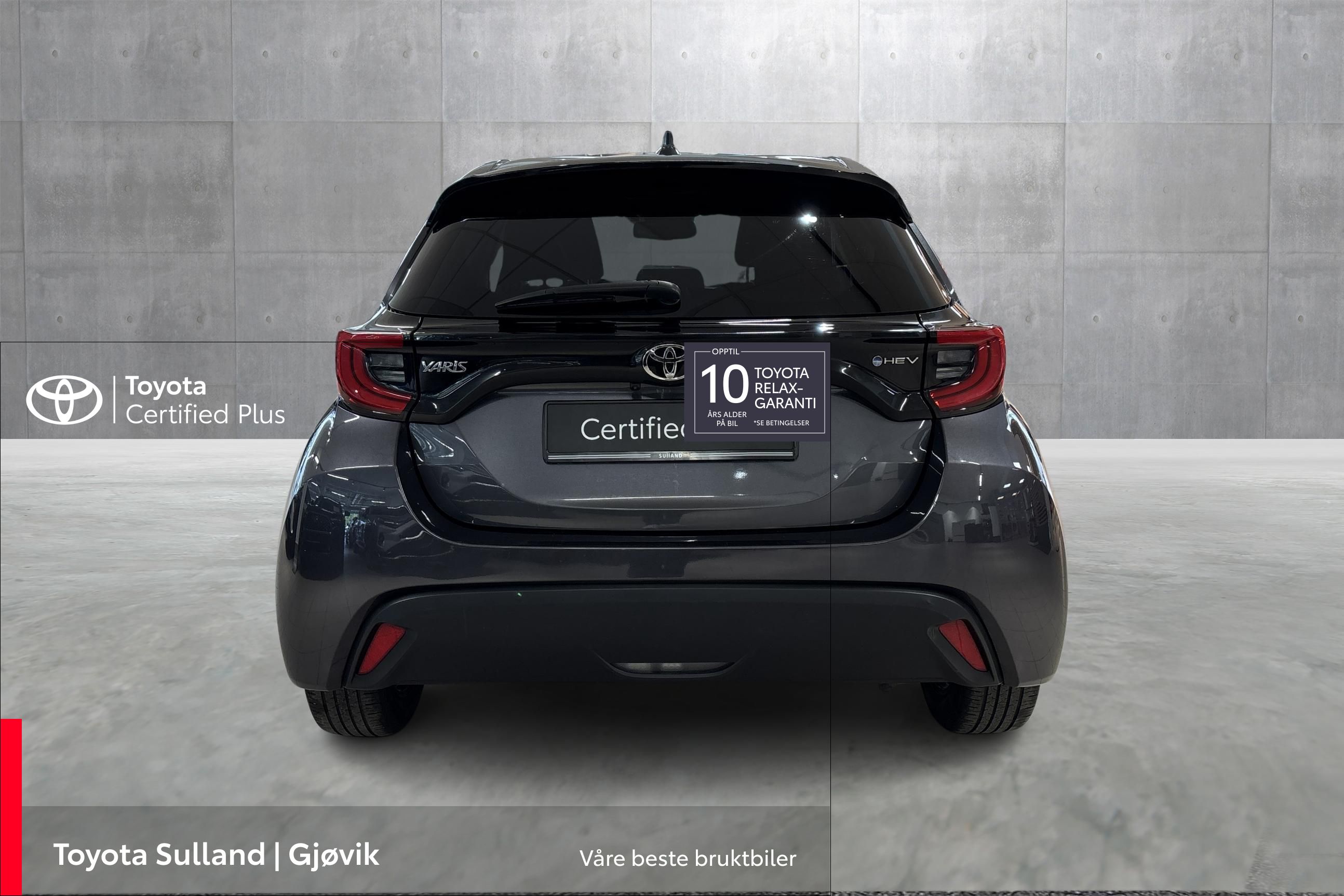 Thumnail bilde 3 av Toyota Yaris Hybrid 115