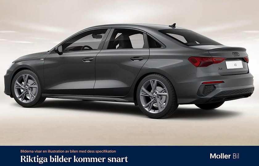 Bild 4 av Audi A3 Sedan 35 TFSI S-lIne 150hk.Sportchassi, Svart optikpak