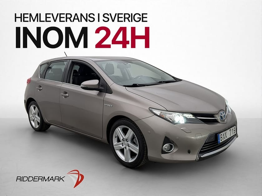 Bild 1 av Toyota Auris Hybrid 136hk Executive Kamera Navi Halvskinn