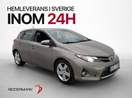 Toyota Auris Hybrid 136hk Executive Kamera Navi Halvskinn