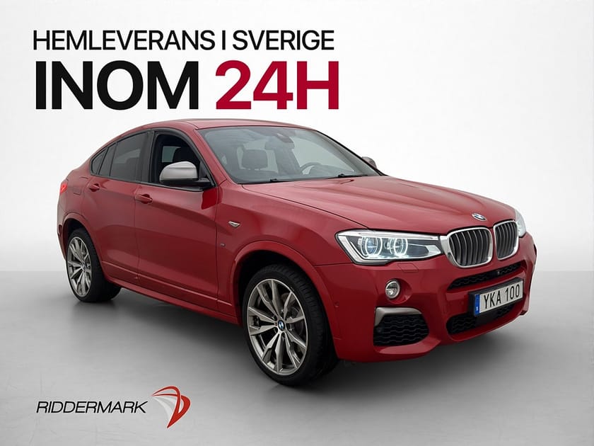 Bild 3 av BMW X4 M40i 360hk AWD M Sport Taklucka H/K Kamera Navi Drag
