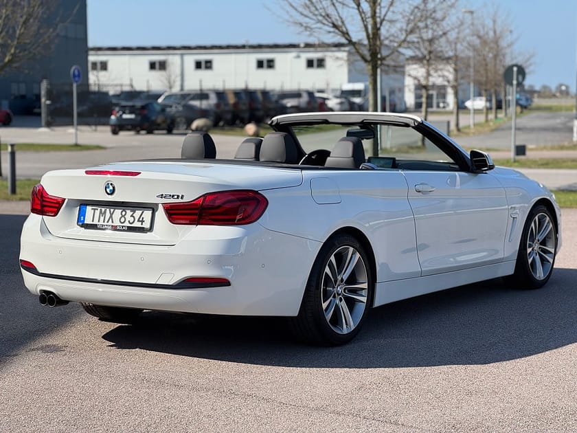 Bild 5 av BMW 420i Cabriolet 420 Sport line Navigation Kamera 1 Brukare