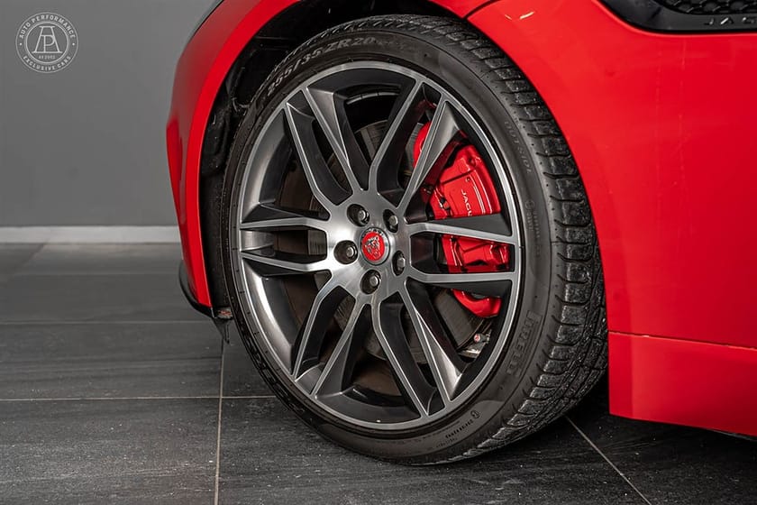 Bild 5 av Jaguar F-Type R Cabriolet Cab V8 550hk Black Pack / Hemleverans /