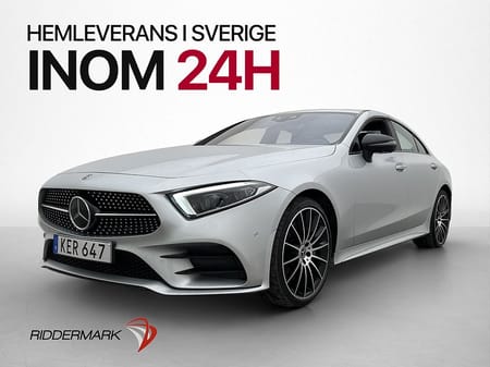 Mercedes-Benz CLS 450 4MATIC 4M AMG Wide 360° Burmester Drag Skinn