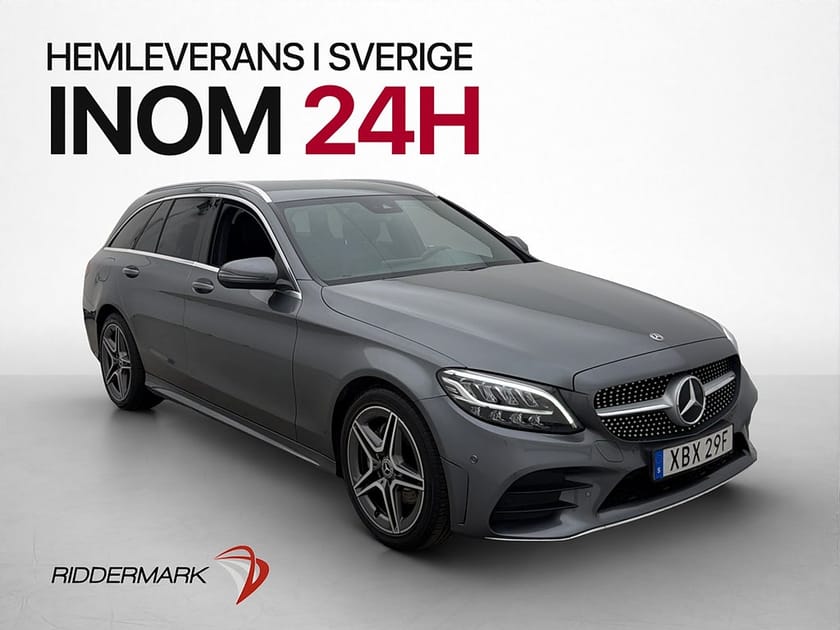 Bild 3 av Mercedes-Benz C 220 T d 4MATIC C220 4M 194hk AMG Kamera Navi Dragkrok
