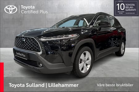 Toyota Corolla Cross Hybrid AWD-i ACTIVE TECH, SORT METALLIC, RENTEKAMPANJE