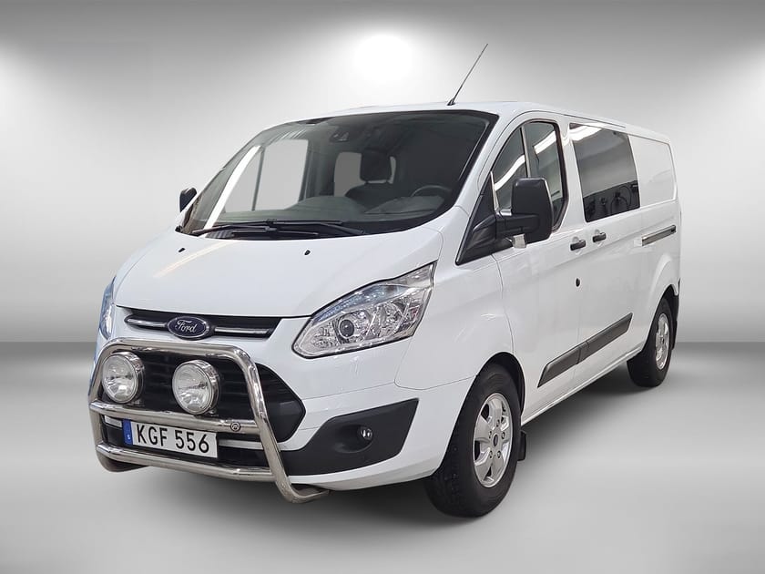 Bild 1 av Ford Transit Custom 310 Crew Van Skåp Dubbelhytt Trend 310L2 2,2TD 155hk Man