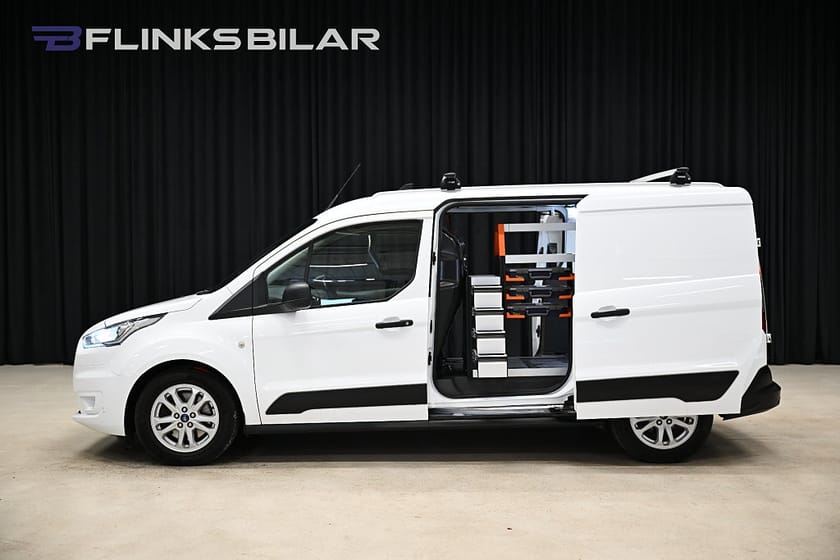 Bild 1 av Ford Transit Connect 210 LWB L2 100HK Automat|Dubbeldörr|Inredd|Xenon|SeUtr!