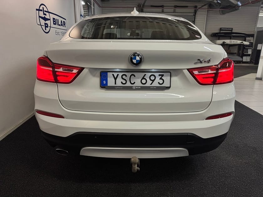 Bild 4 av BMW X4 xDrive20d Steptronic Sport 190hk/ Drag/ Vhjul/ 1Ägare