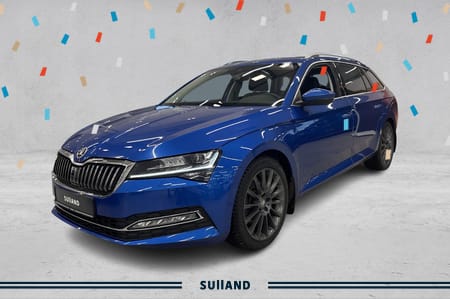 Škoda Superb Stasjonsvogn 200 HK 4X4, Krok, Webasto, 2200 kg hengervekt