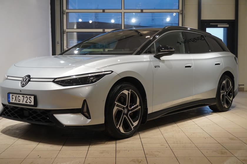 Bild 1 av Volkswagen ID.7 GTX Tourer Plus Drag Elstol HUD Blis H K 360 Leasebar 340 hk