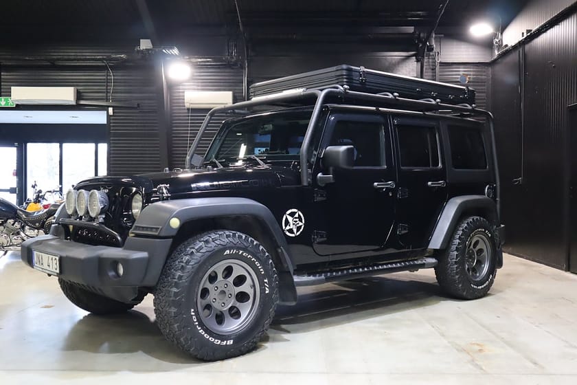 Bild 4 av Jeep Wrangler Unlimited Rubicon 2.8 4WD (200hk) Taktält
