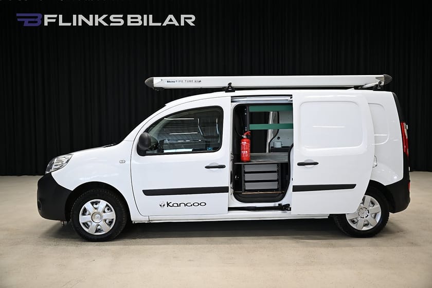 Bild 1 av Renault Kangoo Express Maxi 110HK Inredd|Dubbeldörr|Dubbelgolv|NyKamrem|SeUtr