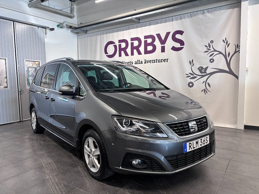 Bild 1 av SEAT Alhambra 7-Seater 7-Sits 2.0 TDI 4WD FR-Line Aut Värmare V-hjul Drag GPS