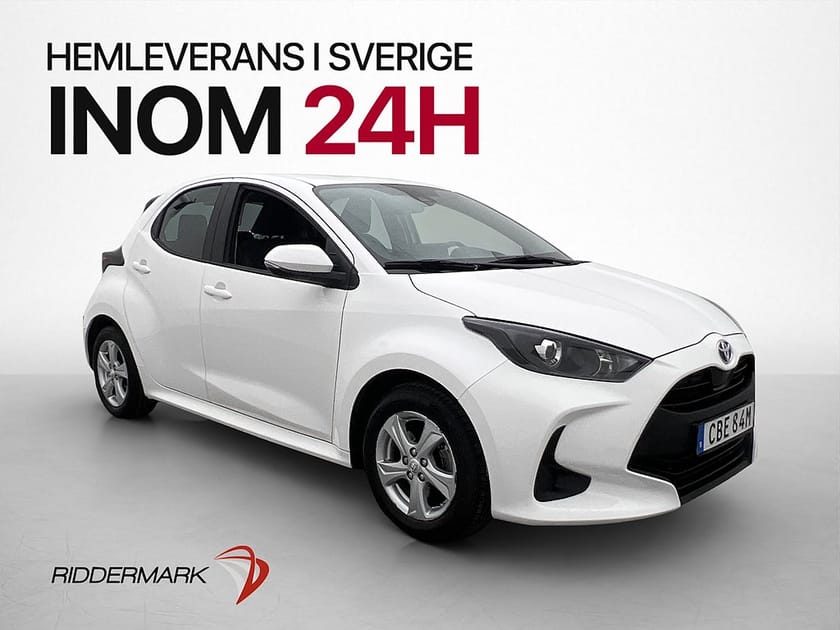 Bild 1 av Toyota Yaris Hybrid 116hk Active Kamera Adp-Farthållare