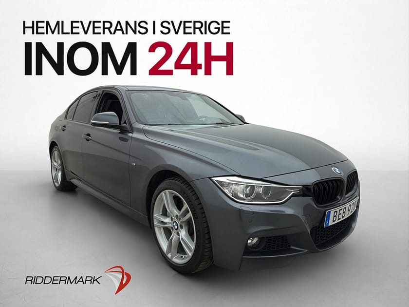 Bild 1 av BMW 335i xDrive Sedan 306hk 2-Bruk M Sport H/K Navi P-sensorer Skinn BT