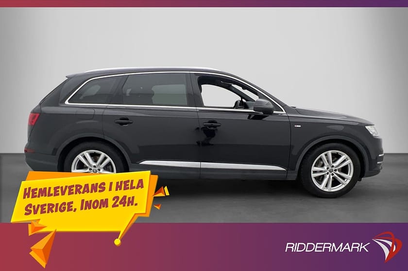Bild 4 av Audi Q7 3.0 TDI Q S-Line 7-Sits Panorama Drag Kamera Cockpit