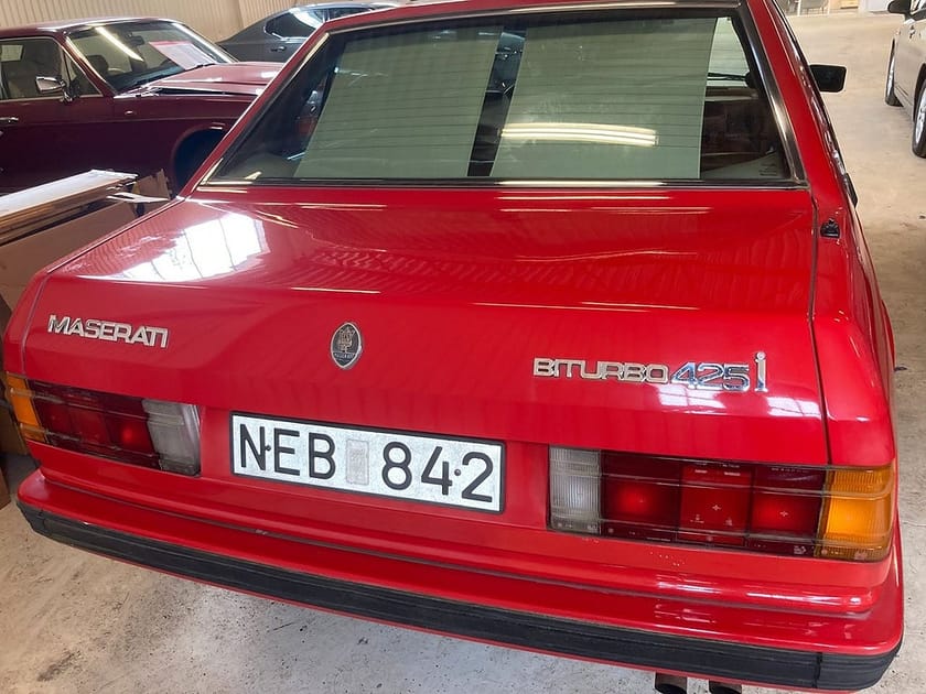 Bild 4 av Maserati 425i 2.5 V6 188hk 4-Dörr Soltak Svensksåld