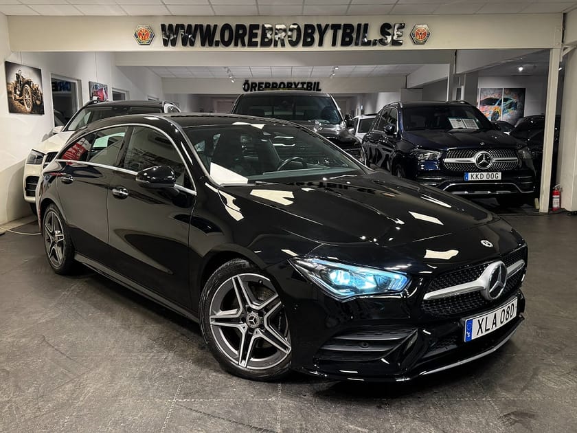 Bild 1 av Mercedes-Benz CLA 200 d Shooting Brake AMG Gps Värmare Burmester