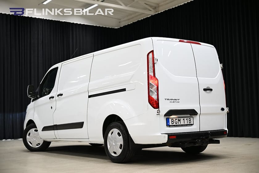 Bild 4 av Ford Transit Custom 300 130HK L2|Automat|LED|Dubbeldörr|M/K-Värmare|Moms