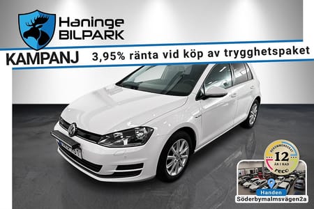 Volkswagen Golf 5-dörrar 1.4 TGI BlueMotion/SUPERDEAL 3,95%/CARPLAY/PDC