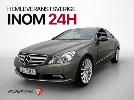 Mercedes-Benz E 250 Coupé BE 204hk Kamera Sensorer Navi Elstol