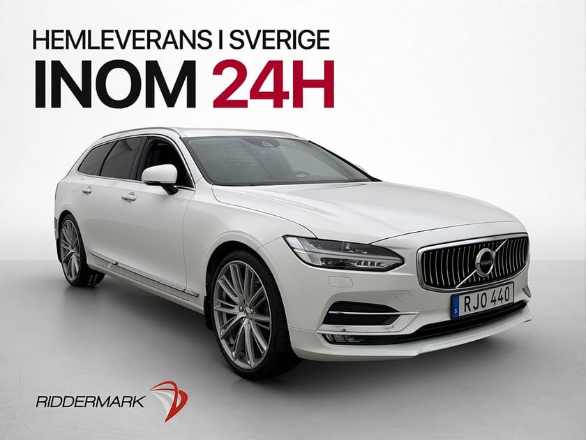 Bild 1 av Volvo V90 D4 190hk Inscription Värmare VOC Kamera Skinn