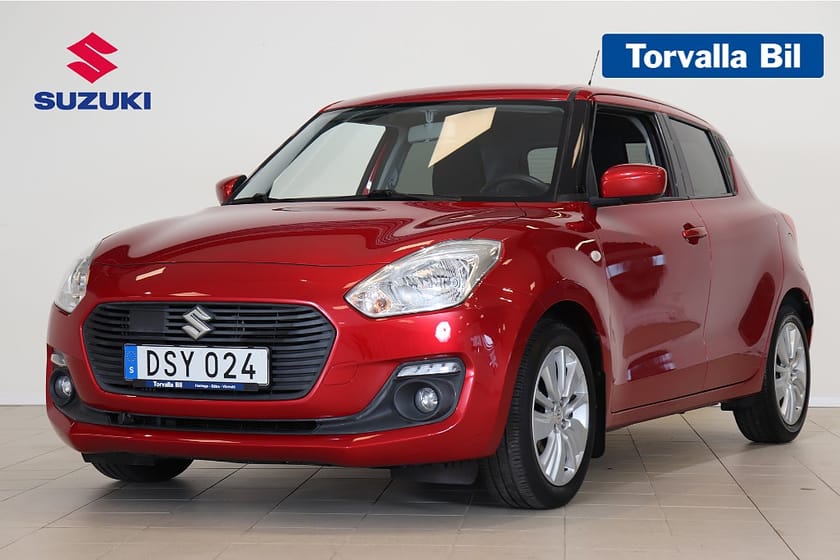Bild 1 av Suzuki Swift Select 1.0 111hk B-Kamera Carplay M&K-värm Fullservad!