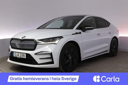 Škoda Enyaq Coupé RS iV Skoda Pano Kamera Elstol BSM Navi Drag