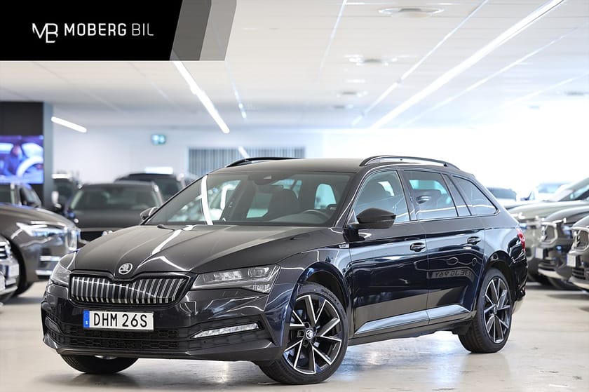 Bild 1 av Škoda Superb iV Kombi Skoda PHEV Sportline B-kamera Canton Drag