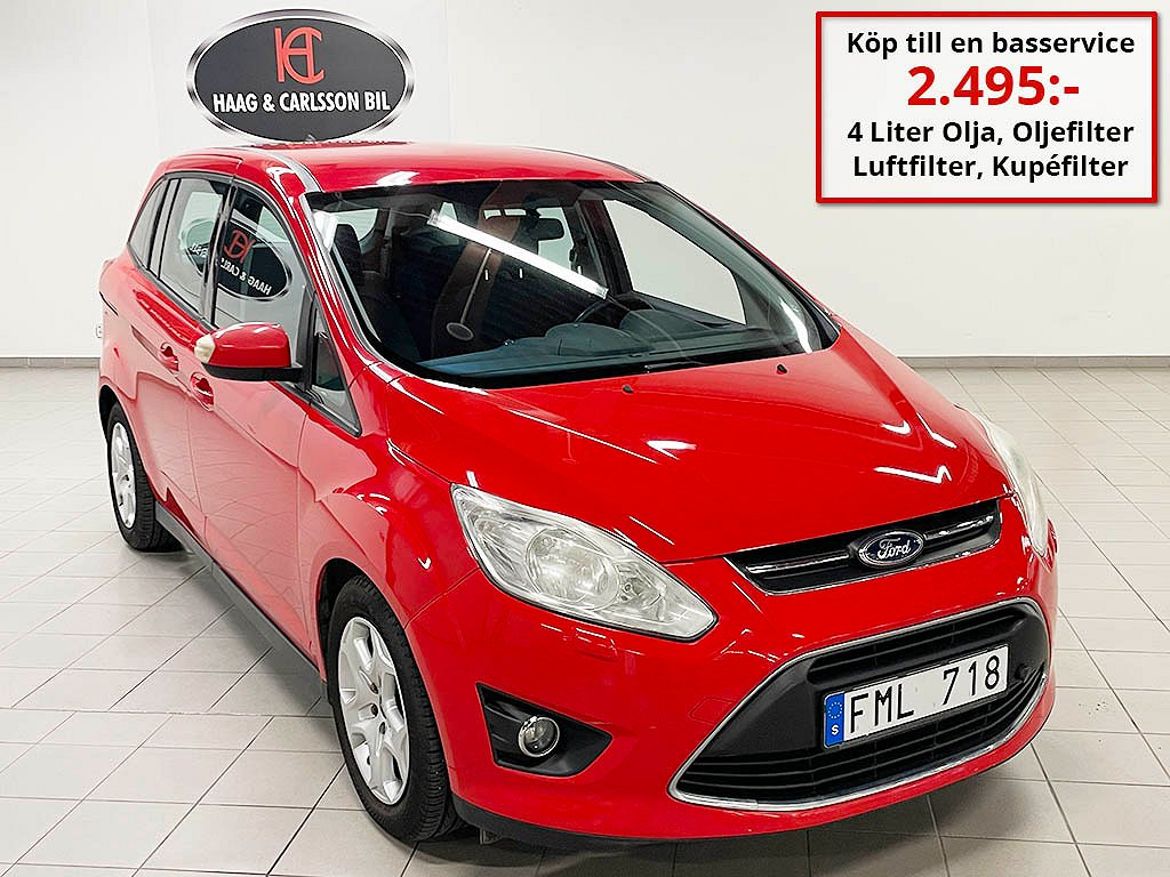 Ford Grand C-MAX 1.6 TDCi Manuell, 6-trinn, 95hk, 2011