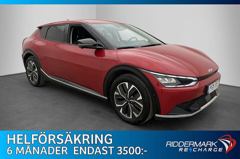 Bild 4 av Kia EV6 77.4 kWh 228hk PLUS 360°Kamera Skinn Rattvärme MOMS