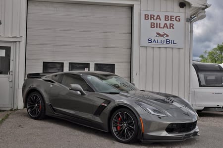 Chevrolet Corvette Z06 C7 659HK Z07 Paket Kolfiber HUD Bose Svensksåld