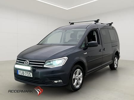 Volkswagen Caddy Maxi Life 7-Seater 4M 7-Sits D-Värm B-Kamera Drag