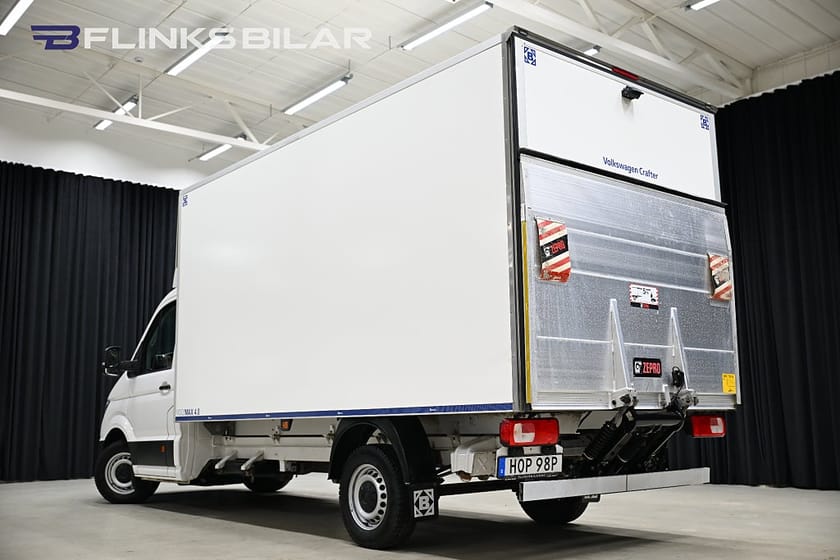 Bild 4 av Volkswagen Crafter Chassi 177HK Automat|Volymskåp|BG-Lyft|LED|Sidodörr|Leasbar
