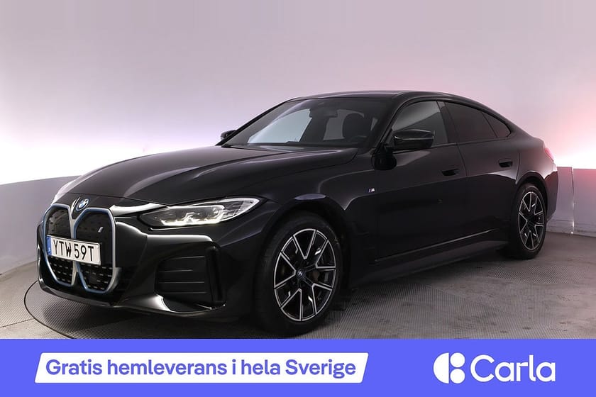 Bild 1 av BMW i4 eDrive40 Gran Coupé M Sport Kamera H/K Tacklucka Drag